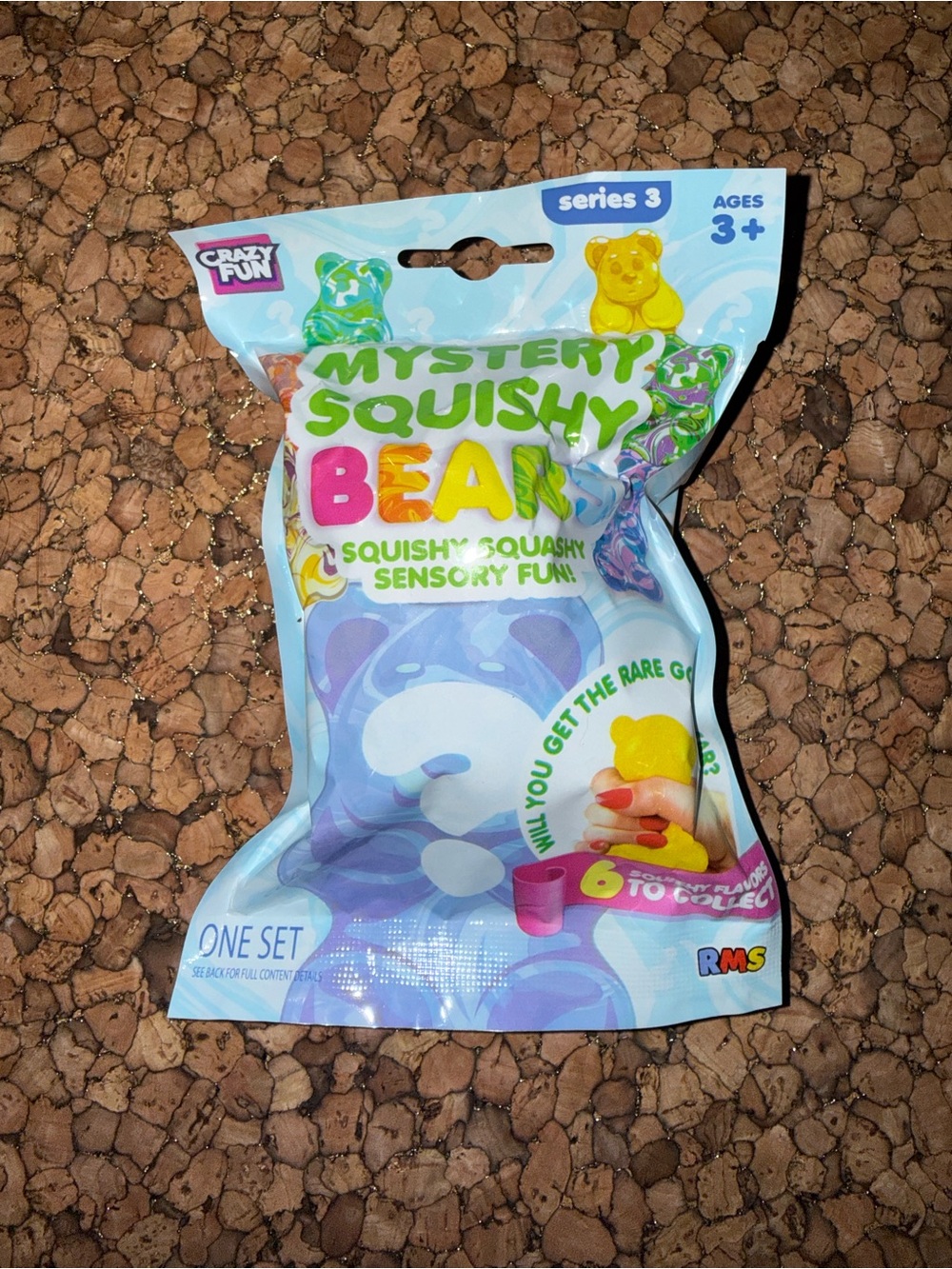 🧸Crazy Fun Mystery Squishy Bear Squeeze Toy, Series 5 Mystery Pack